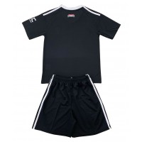 Camisa de time de futebol Manchester United Goleiro Replicas 3º Equipamento Infantil 2024-25 Manga Curta (+ Calças curtas)